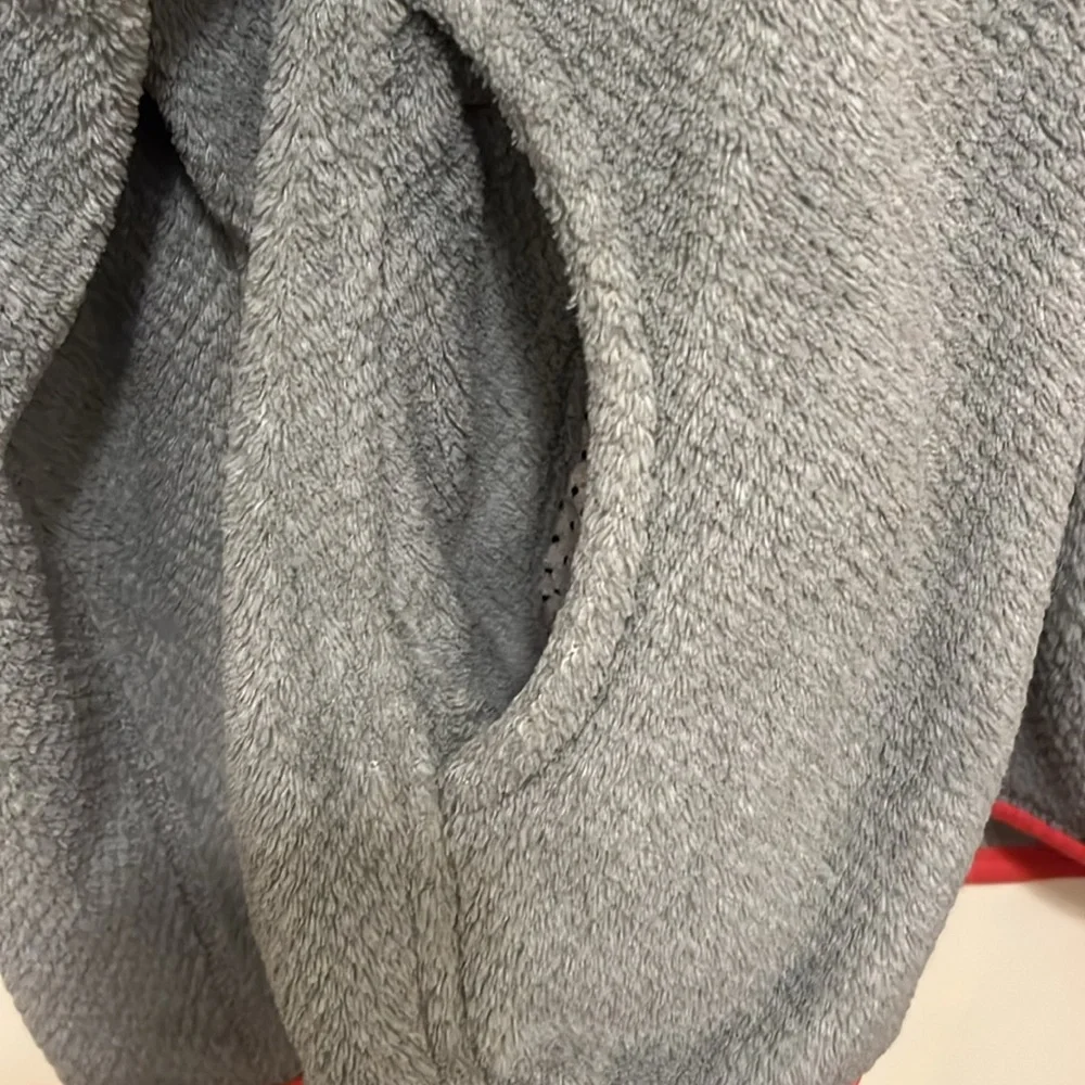 Patagonia‎ Re-Tool Snap-T Fleece Pullover Tailored Gray and Orange Size Medium - Picture 4 of 5